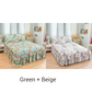 📢📢70 % Rabatt!! ⏰ 3-teiliges Rüschen-Bettrock-Set 🛏️