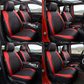 🛋️ 9-teiliges Leder-Autositzbezug-Set – Universelle Passform, atmungsaktiv & pflegeleicht – Perfekter Innenraum für Autos & SUVs ✨
