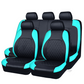 🛋️ 9-teiliges Leder-Autositzbezug-Set – Universelle Passform, atmungsaktiv & pflegeleicht – Perfekter Innenraum für Autos & SUVs ✨