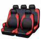 🛋️ 9-teiliges Leder-Autositzbezug-Set – Universelle Passform, atmungsaktiv & pflegeleicht – Perfekter Innenraum für Autos & SUVs ✨