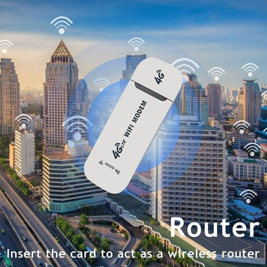 🎉 Neujahrsgeschenk – 50% RABATT!📶2026 4G LTE USB-Mobilfunkrouter – Schnelles Internet überall & mehrere Geräte!
