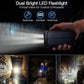 ⚡ Tragbare Solar-Powerbank – Doppel-LED & Solarladung ✨