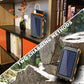 ⚡ Tragbare Solar-Powerbank – Doppel-LED & Solarladung ✨