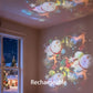 Rotierender LED-Projektor mit dynamischem Lichteffekt