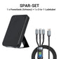 💥 10000mAh & 22.5W Schnellladung – Deine kabellose Energie für Reise und Büro.