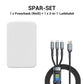💥 10000mAh & 22.5W Schnellladung – Deine kabellose Energie für Reise und Büro.