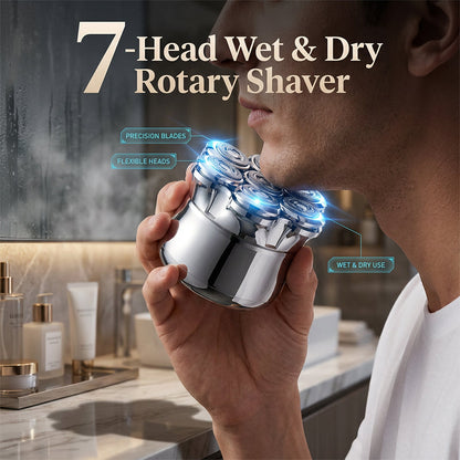 🔥🧼 Zeitlich begrenztes Angebot: 55 % Rabatt – Wasserdichter Nass- & Trockenrasierer mit Rotationskopf 💧⚡ Perfekt für unter die Dusche & schnelle Pflege – gründlich, hautschonend, wiederaufladbar.