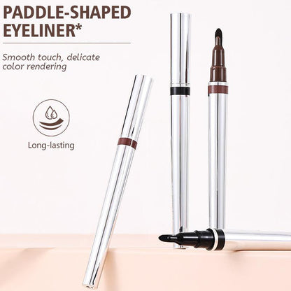 ✍️【Eyeliner mit Schwammspitze】 – Mit nur einem Strich gelingt ein präziser Lidstrich, selbst für Ungeübte! 👁️✨