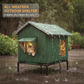 🏠 Wasserdichtes Outdoor-Katzenhaus – erhöht, zerlegbar & klappbar – ideal für verwilderte Katzen, Garten & Balkon – wetterfest & flexibel🐾💤