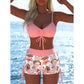 ⏰ Damen Bikini Set – Kordel-Top & Boyshorts, verschiedene Designs – Perfekt für Strand & Pool – bequem, anpassbar & sommerlich leicht 🌊