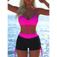 ⏰ Damen Bikini Set – Kordel-Top & Boyshorts, verschiedene Designs – Perfekt für Strand & Pool – bequem, anpassbar & sommerlich leicht 🌊