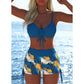 ⏰ Damen Bikini Set – Kordel-Top & Boyshorts, verschiedene Designs – Perfekt für Strand & Pool – bequem, anpassbar & sommerlich leicht 🌊