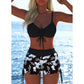 ⏰ Damen Bikini Set – Kordel-Top & Boyshorts, verschiedene Designs – Perfekt für Strand & Pool – bequem, anpassbar & sommerlich leicht 🌊