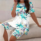 👚🩳 Lässiges Damen-Set: Bedruckte Tunika & Shorts – leicht & kombinierbar
