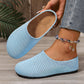 👟Women's Breathable Knit Slip-On Mules – Luftig, bequem, einfach reinschlüpfen☀️✨
