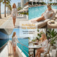 🔥 Letzter Tag! 50% Rabatt Damen Boho Häkel-Strand-Cover-Up mit Quasten 🌴 Romantischer Strandüberwurf für Urlaub & Pool