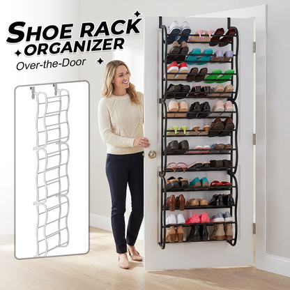 🏠Multifunktionaler Türhänger Schuh Organizer, kompakter Schuhspeicher🥿👢