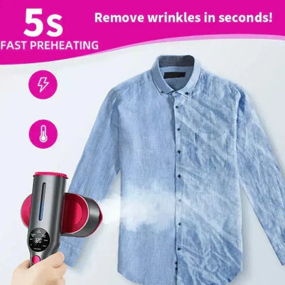 💞ÜBER 50.000 VERKAUFT!💥💨2-in-1 Dampfbügeleisen & Dampfglätter – tötet 99,99 % der Milben und Bakterien ab. 5 Sekunden Schnellaufheizung, sicher für Seide und Baumwolle. Das unverzichtbare Gerät für die Textilpflege. 🛡️🌿