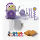 🏺 Kinder Elektrische Töpferscheibe DIY Set – Einfache Bedienung, kreatives Erlebnis & sicher – Perfekt zum Modellieren und Gestalten mit Ton 👧