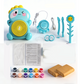 🏺 Kinder Elektrische Töpferscheibe DIY Set – Einfache Bedienung, kreatives Erlebnis & sicher – Perfekt zum Modellieren und Gestalten mit Ton 👧