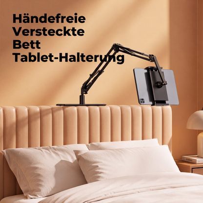 ⏰Magnetischer Tablet-Ständer für das Bett mit versteckter Matratzenhalterung