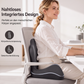 🪑  Ergonomisches Sitzkissen aus Memory-Schaum – Integrierte Rückenstütze, orthopädisch & vielseitig – Ideal für Bürostuhl, Auto & Homeoffice ✨
