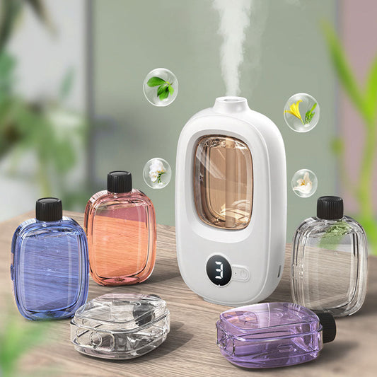 💨 Aromatherapie-Diffusor – Ultraschall, Timer & Smart-Display ✨