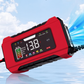⚡ Intelligentes KFZ-Batterieladegerät 12V 6A – 9 Stufen & Impulsreparatur – LCD-Farbdisplay für Blei-Säure-Batterien 🚗