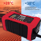 ⚡ Intelligentes KFZ-Batterieladegerät 12V 6A – 9 Stufen & Impulsreparatur – LCD-Farbdisplay für Blei-Säure-Batterien 🚗