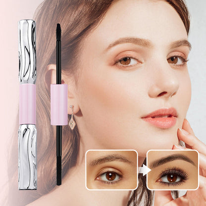 ✨2-in-1-Mascara für Volumen und Schwung | Wisch- und wasserbeständig, Schwarz