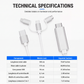 3-in-1 Smartphone HDMI-Kabel