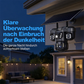☀️ Solar-WLAN-Kamera mit drei Objektiven und IP67-Schutz