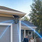 ☀️ Solar-WLAN-Kamera mit drei Objektiven und IP67-Schutz