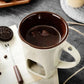 🍫 Keramik-Schokoladenfondue-Becher