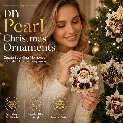 🎄 KAUFE 1, ERHALTE 1 GRATIS! 💎 DIY Diamant-Weihnachtsanhänger – 6 Stück zum Aufhängen ✨