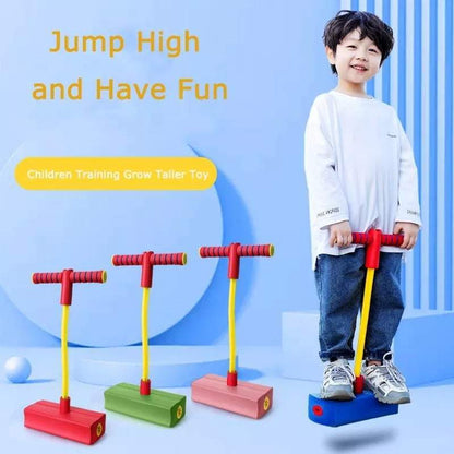 🛡️✨ Sicherer Schaumstoff, sprudelnder Spaß! Kinder-Pogo-Jumper 50 % Rabatt⚡🌳