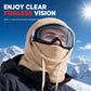 ❄️ Winter-Gesichtsmaske aus Polarfleece – Winddicht & wärmend für eisige Tage