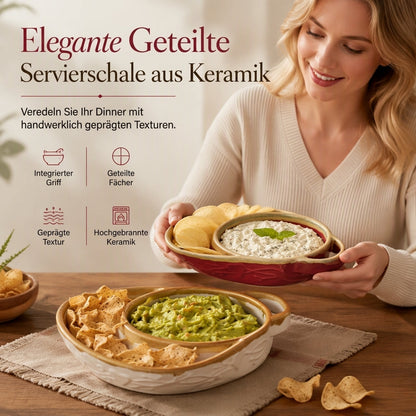 ✨Retro Keramik Auflaufform mit einzelnem Griff