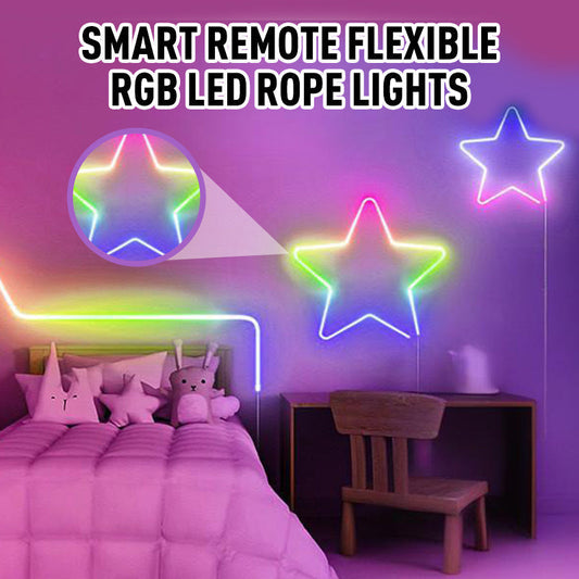 Flexibler RGB-LED-Lichtschlauch mit smarter Steuerung