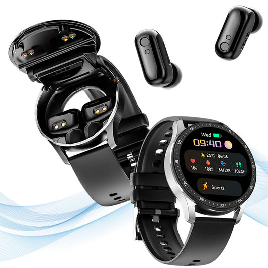 2-in-1-Smartwatch mit Ohrhörer